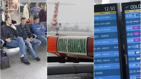 35 pasażerów spóźniło się na samolot