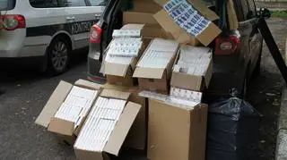 Papierosy miały wartość około 100 tys. zł