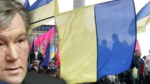 Kwaśniewski z Janukowyczem i Juszczenką