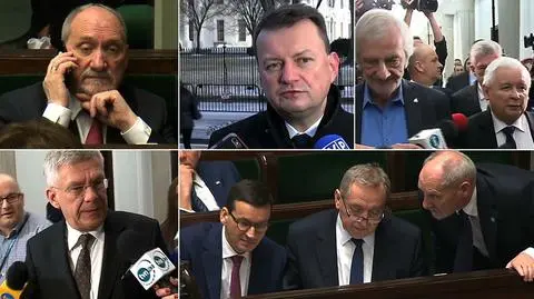 Macierewicz ujawnił kulisy dymisji. Karczewski: "mało prawdopodobne"