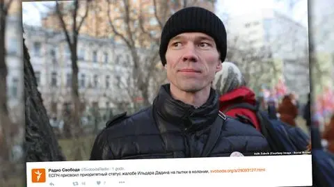 Ildar Dadin zatrzymany przez policję i zwolniony