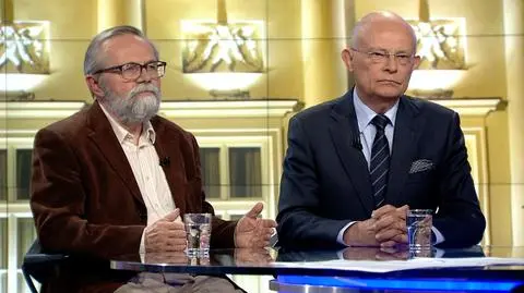 Ryszard Bugaj i Mariusz Kamiński w "Faktach po Faktach"