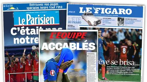 Francuska prasa po finale