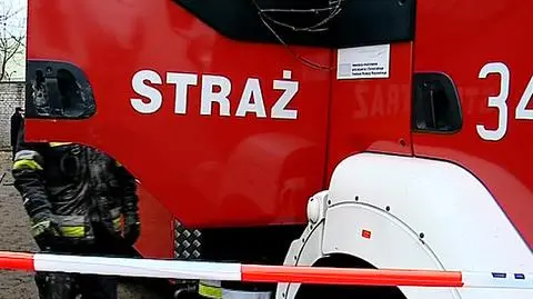 Pożar altanki. Jedna osoba nie żyje