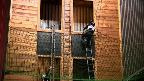 Strażacy ćwiczyli wspinaczkę. Na czas i z drabiną z hakiem