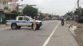 Policja w Hanoi przejęła transport
