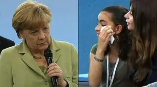 14-letnia Reem rozpłakała się w czasie spotkania z Angelą Merkel 