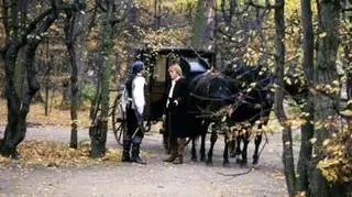 Philip Seymour Hoffman debiutował w 1991 roku w filmie "Szuler" Adka Drabińskiego. Na zdjęciu z Jerzym Zelnikiem