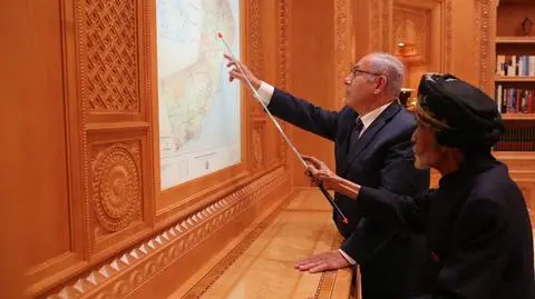 Niezapowiedzianą wizytę w Omanie złożył premier Izraela Benjamin Netanjahu