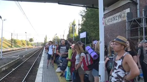 Dworzec w Kostrzynie nad Odrą może podczas Pol&#039;and&#039;Rock Festiwalu świecić pustkami
