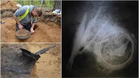 Urnę prześwietlono w gabinecie weterynaryjnym