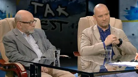 Paweł Śpiewak i Tomasz Kozłowski w Tak jest