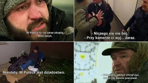 Polacy stanowią największą grupę ludzi żyjących na ulicy w Berlinie ("Uwaga!" TVN)