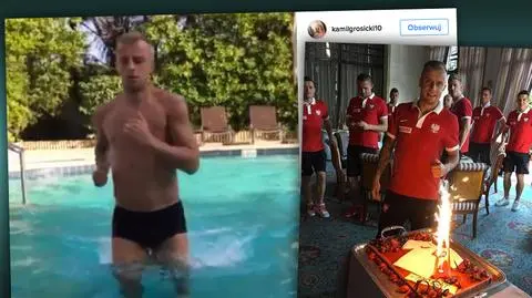 Grosicki w środę obchodził 28