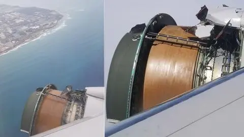 Samolot leciał San Francisco na Hawaje