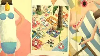 Artists painted the walls in a children&#039;s hospice in Wrocław