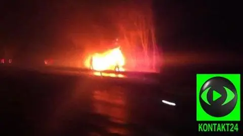 Samochód jak pochodnia