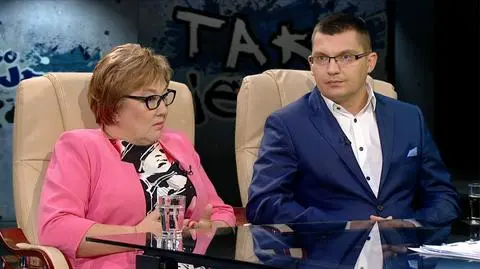 Lucyna Dargiewicz i Grzegorz Błażewicz w Tak jest