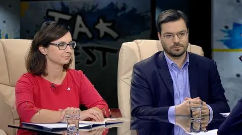 Stanisław Tyszka i Kamila Gasiuk-Pihowicz w Tak Jest
