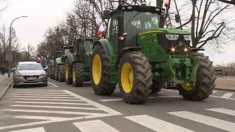 Protest rolników w Szczecinie