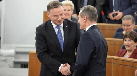 Paweł Mucha o ewentualnym spotkaniu Andrzeja Dudy i Tomasza Grodzkiego