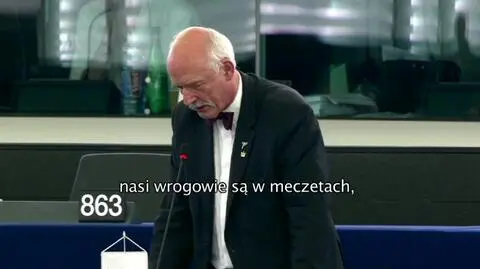 Janusz Korwin-Mikke uważa, że że Unię Europejską należy zniszczyć