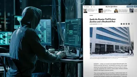 Relacje rosyjskich trolli internetowych ingerujących w wybory w USA
