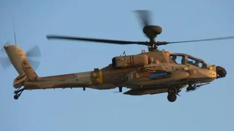 Nalotu miały dokonać śmigłowce Apache