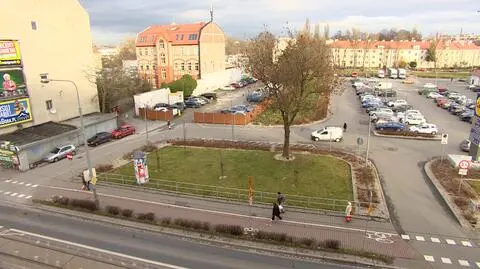 Najpierw znaleziono go przy ul
