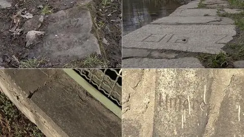 Pozostałości po niemieckich cmentarzach wciąż można spotkać na ulicach Wrocławia