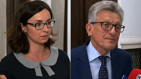Kamila Gasiuk-Pihowicz i Stanisław Piotrowicz komentują wyrok TK