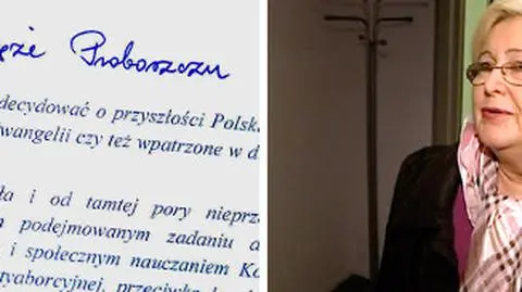 Posłanka PiS pisze do proboszczów i prosi o wsparcie