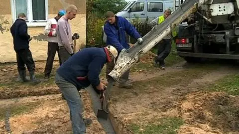 Białaczka, wypadek. Teraz nowy dom