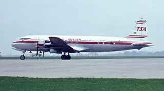 Sekretarz ONZ leciał samolotem DC-6 należącym do szwedzkich linii Transair