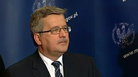 Bronisław Komorowski o więzieniach CIA w Polsce