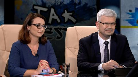 Kamila Gasiuk-Pihowicz i Ireneusz Zyska w Tak Jest