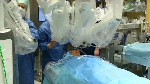 The Da Vinci robot was used in Poznań for the first time to remove head and neck cancer from the patient