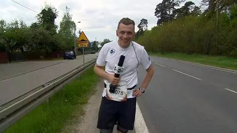 Reporter TVN24 jak Małysz. "Moją taktyką było przybijanie jak najwięcej „piątek""