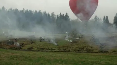 Inscenizacja bitwy w Jedlinie Zdrój