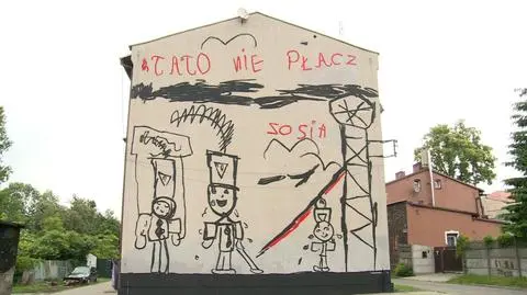 Mural powstał w ramach V Katowice Street Art Festivalu