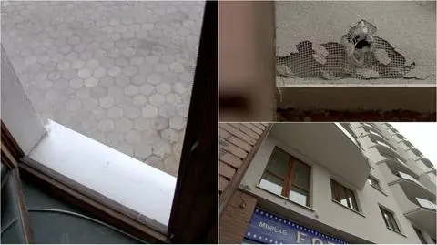 Padło na nich. Pod sąd za barierki przymocowane do styropianu
