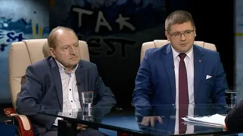 Tadeusz Iwiński i Tomasz Rzymkowski w Tak jest
