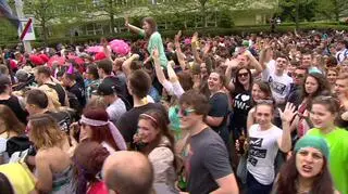 Juwenaliowy pochód studentów w 2014 roku 