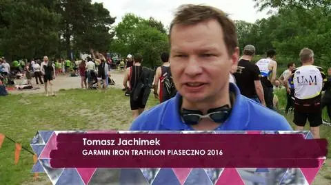 Tomasz Jachimek heros triathlonu