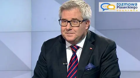 Ryszard Czarnecki w dogrywce "Rozmowy Piaseckiego" na tvn24.pl