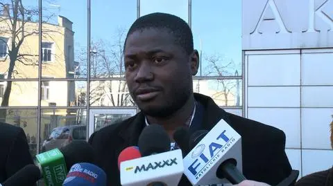 Nigeryjczyk zakończył protest