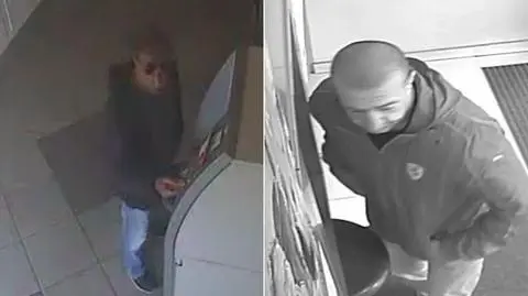 Pułapka klejowa w bankomatach. Szukają tego mężczyzny