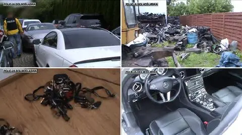 Auta za pół miliona złotych, 76 kluczyków i zatrzymany paser. Akcja dolnośląskiej policji