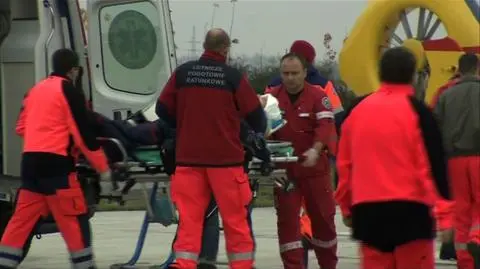 Stan poparzonych pogorszył sie 