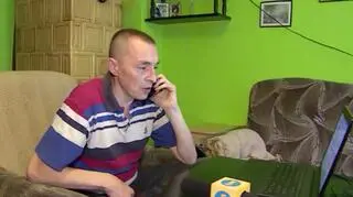 Krzysztof Dymkowski szuka w internecie pedofilów po tym, jak przed laty ktoś skrzywdził córkę jego przyjaciółki